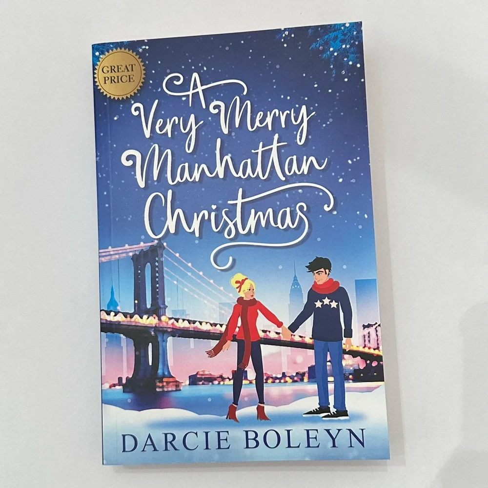 A Very Merry Manhattan Christmas by Darcie Boleyn Paperback Book Holiday Romance